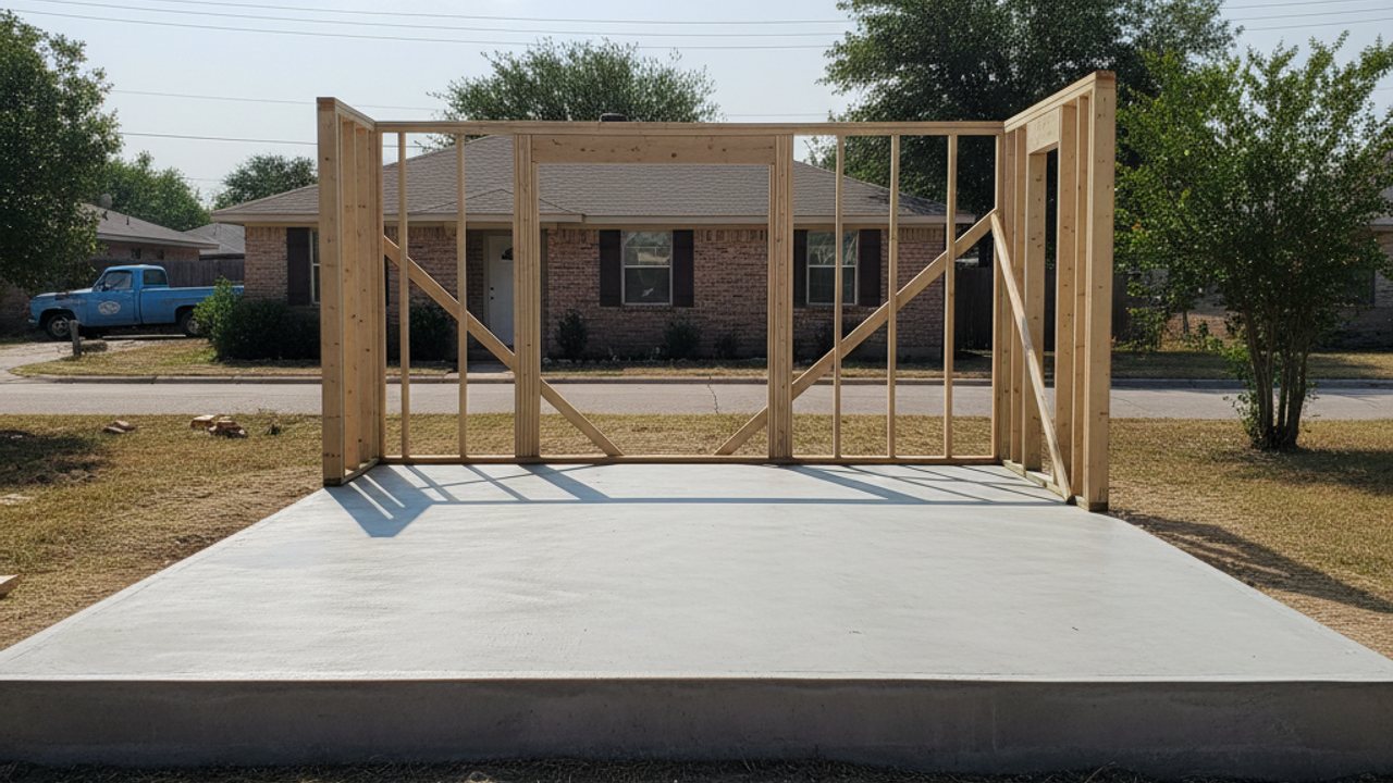 Garage Conversion ADU completed by Coastal ADU Solutions in Pasadena, TX
