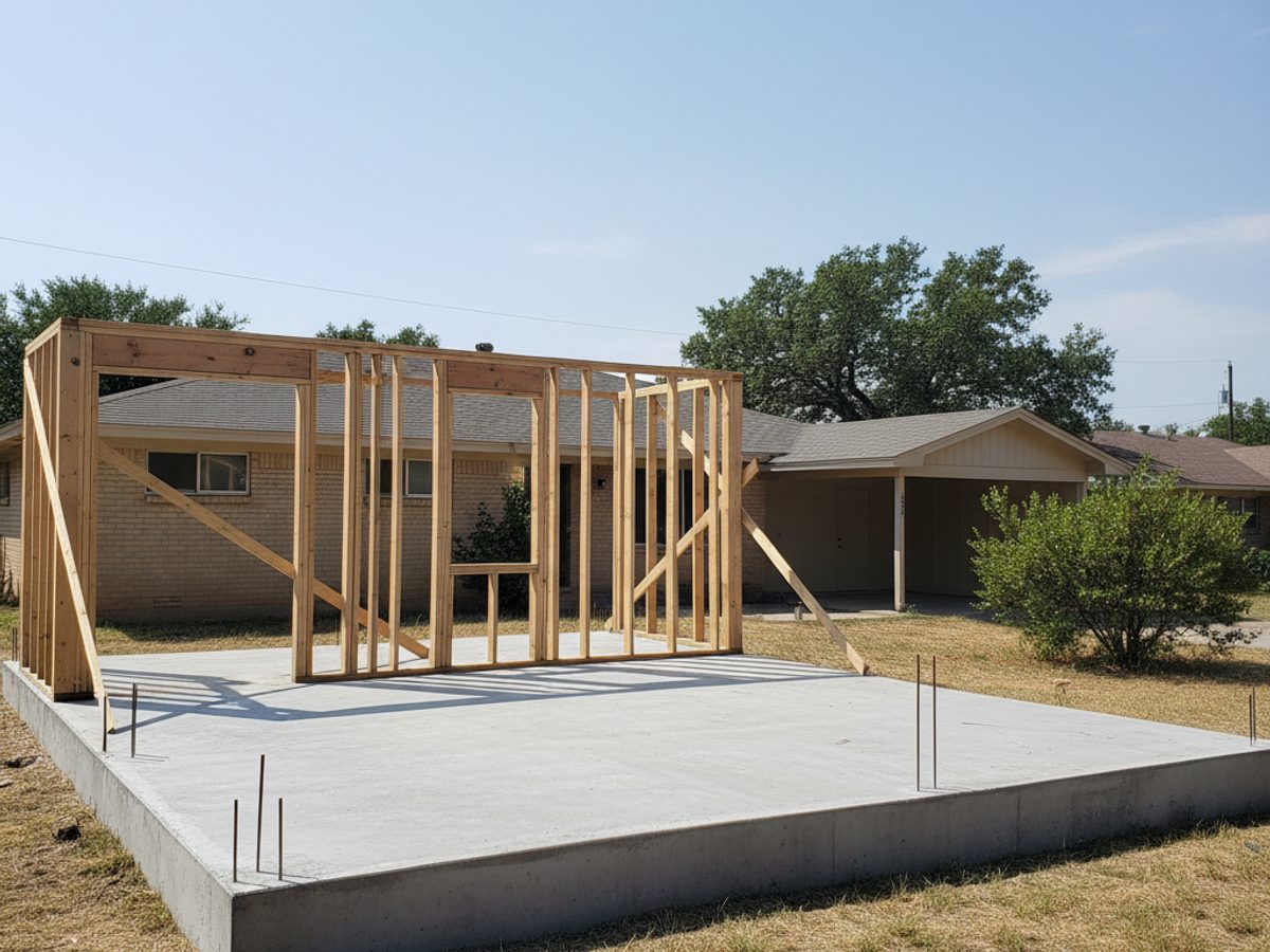 Detached ADU Construction completed by Coastal ADU Solutions in Katy, TX