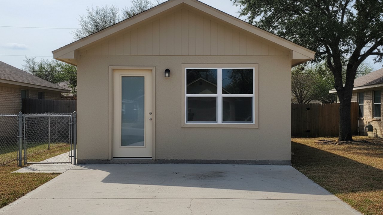 Garage Conversion ADU completed by Coastal ADU Solutions in Houston, TX